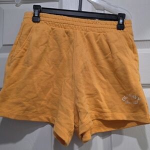 Old Navy Women's Bright Orange Athletic Shorts